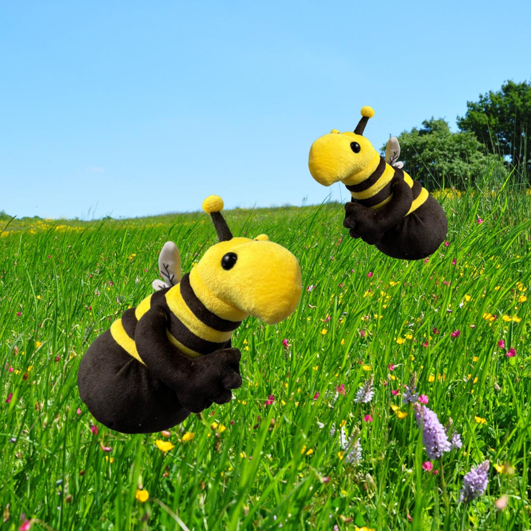 Wishpets 8 Bumble Bee Stuffed Animal